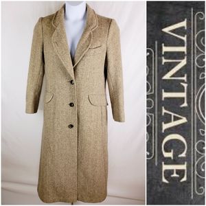 VTG Raywood and Stein 100% Wool Trench Coat